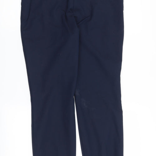 Papaya Womens Blue   Trousers  Size 12 L26 in