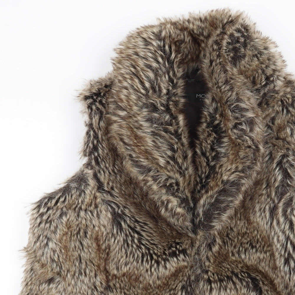 George Womens Brown   Gilet Jacket Size 18