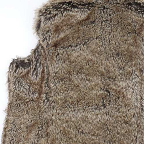 George Womens Brown   Gilet Jacket Size 18