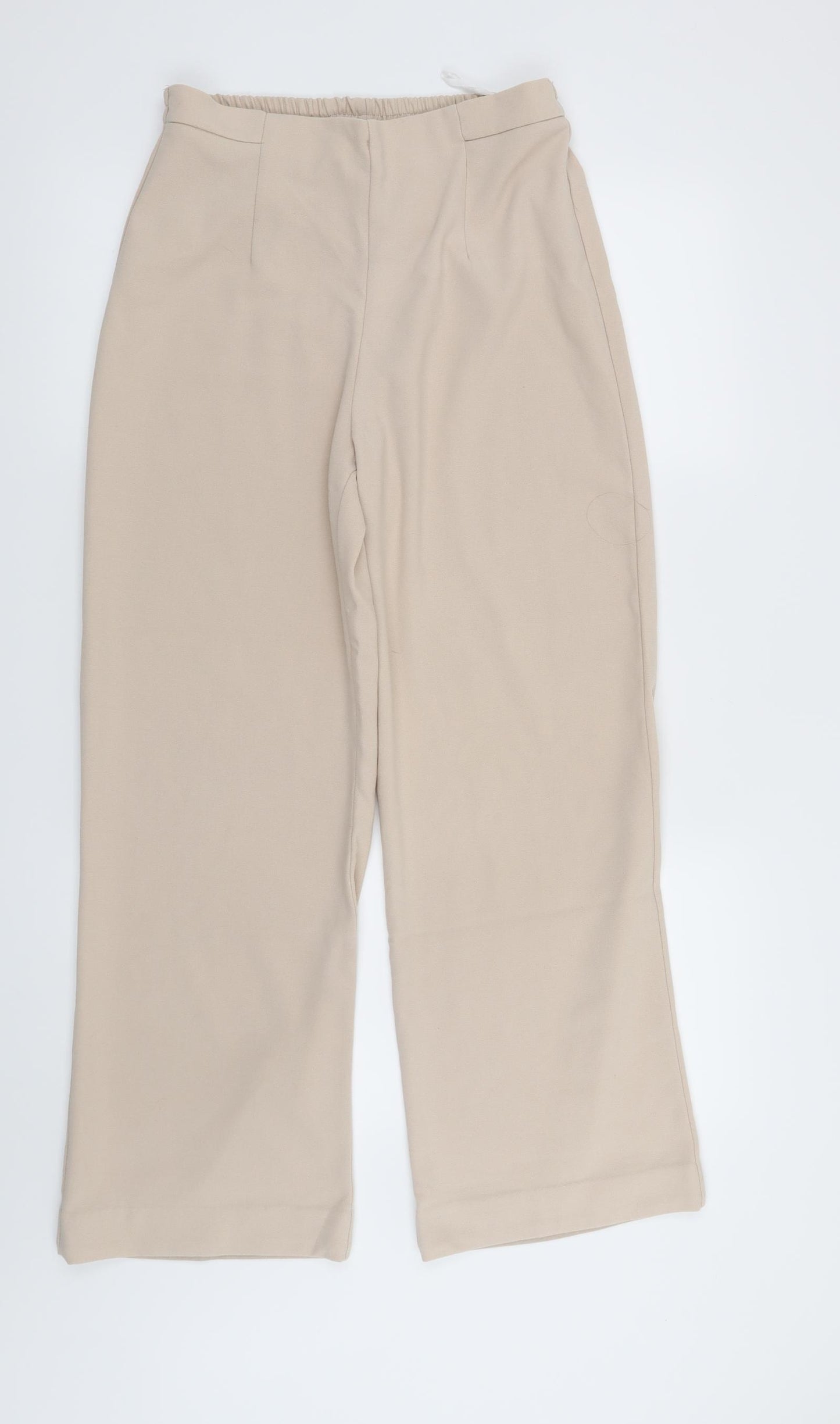 Saloos Womens Beige   Trousers  Size 12 L28 in