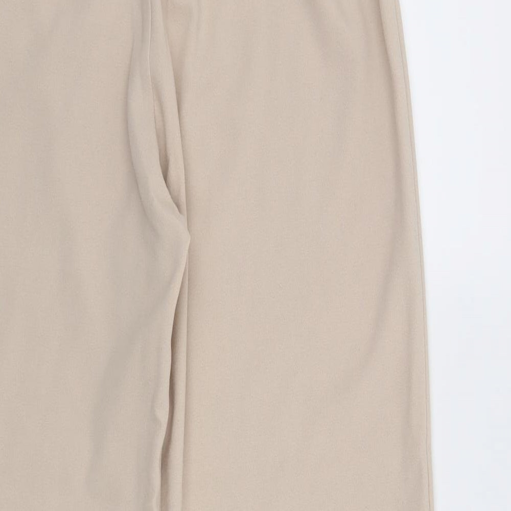 Saloos Womens Beige   Trousers  Size 12 L28 in