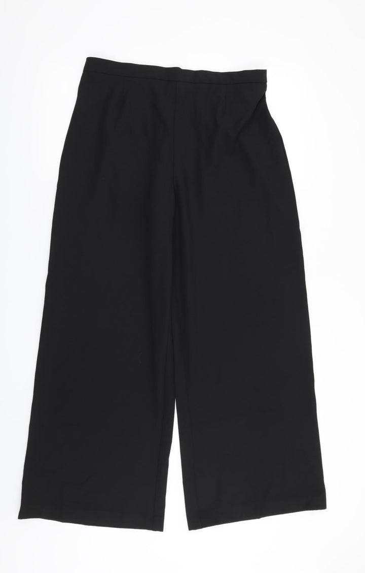 Nightingales Womens Black Trousers Size 14 L29 in