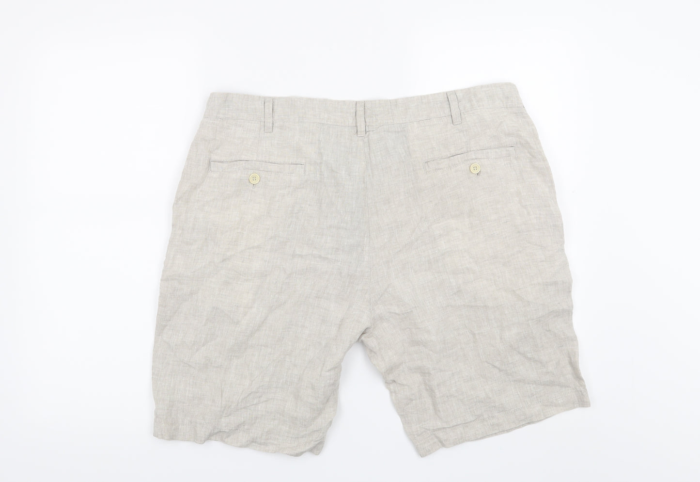 Primark Mens Beige   Chino Shorts Size 38 in