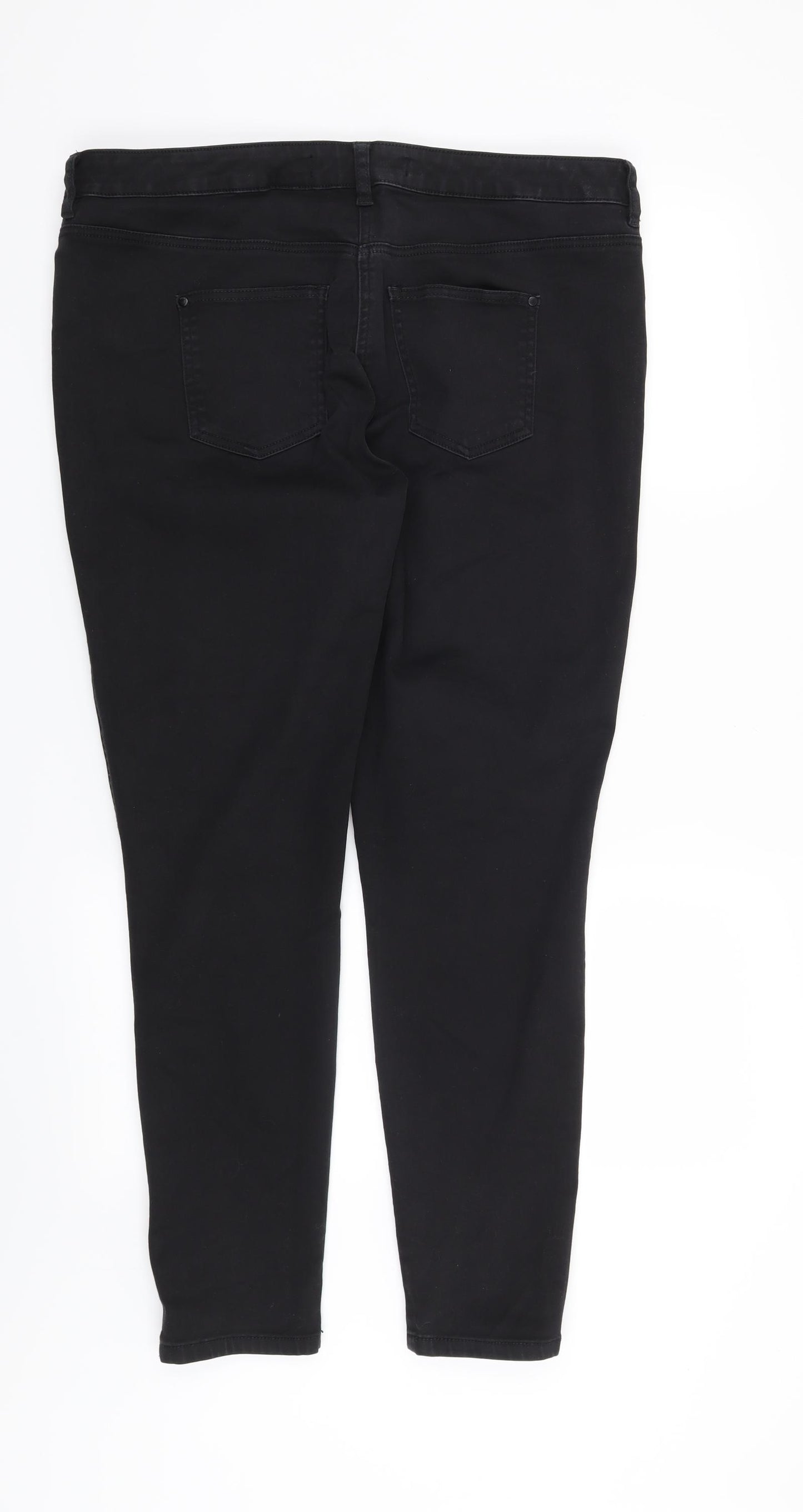 NEXT Womens Black   Jegging Jeans Size 18 L29 in
