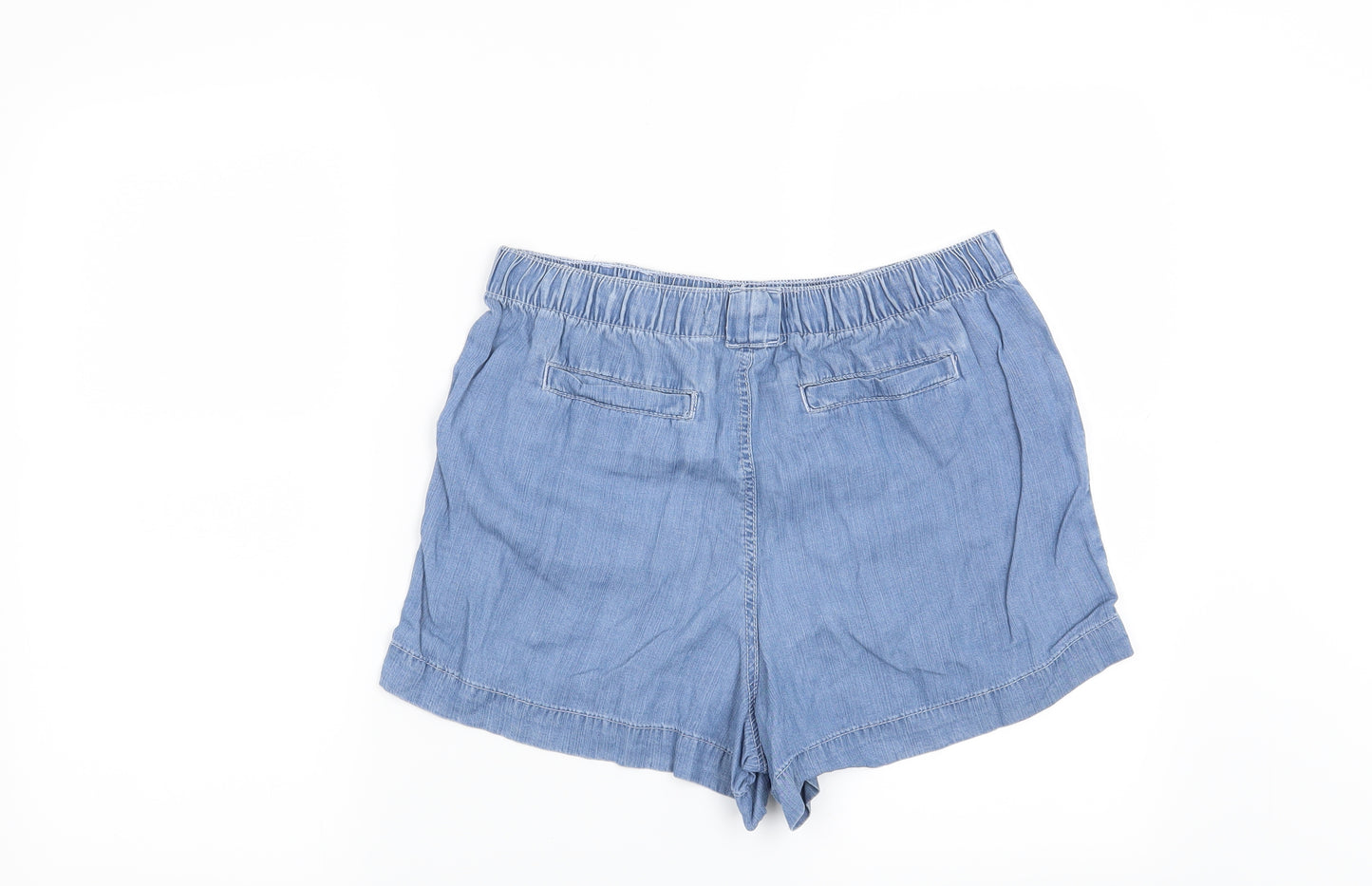 George Womens Blue   Culotte Shorts Size 12