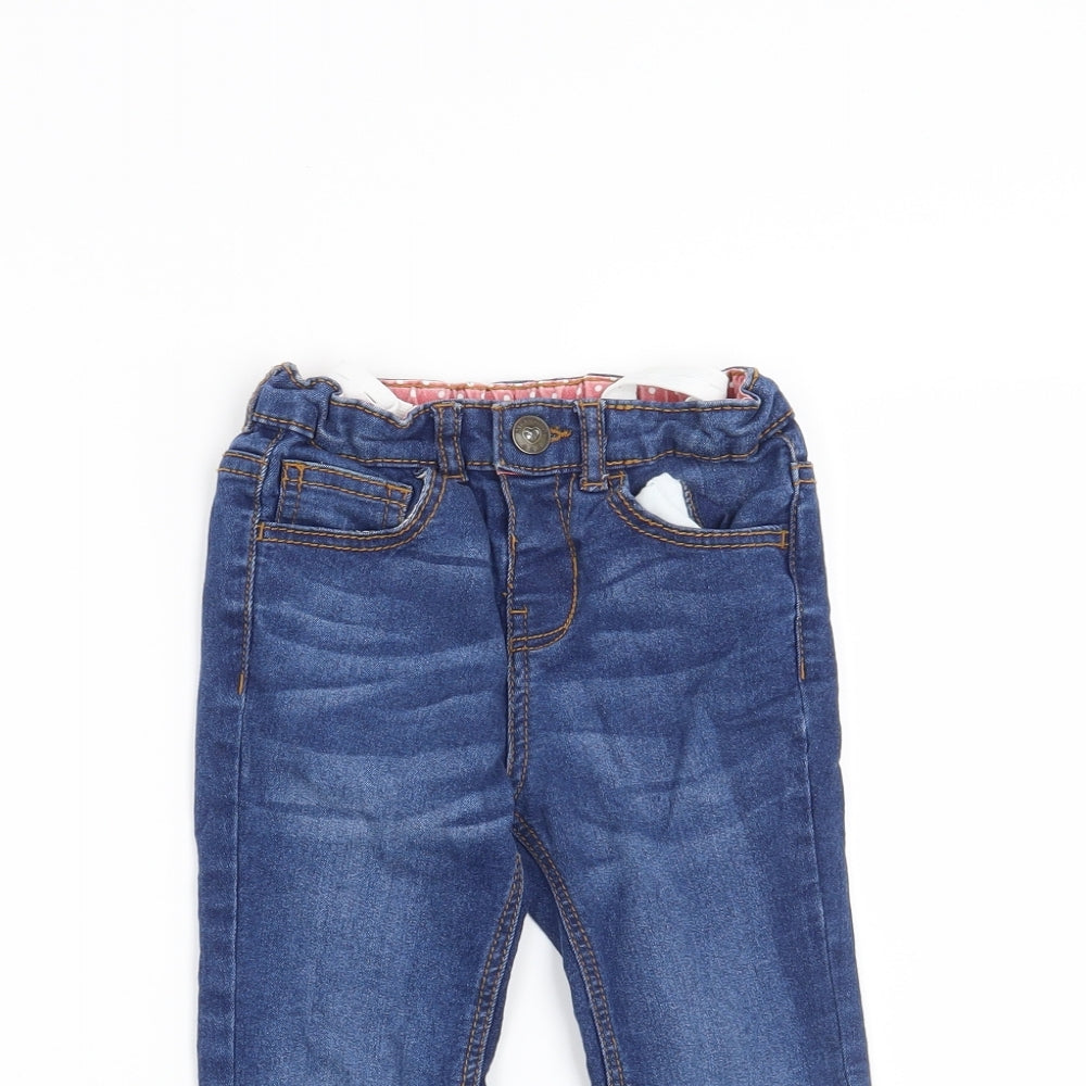 Mini Club Girls Blue   Straight Jeans Size 2-3 Years