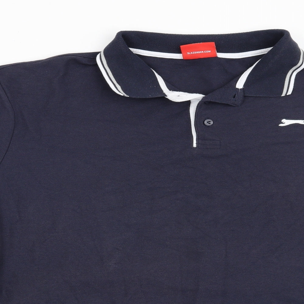 Slazenger Mens Blue    Polo Size 4XL