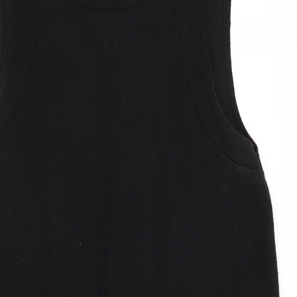 Cooperative Womens Black Geometric  Shift  Size M
