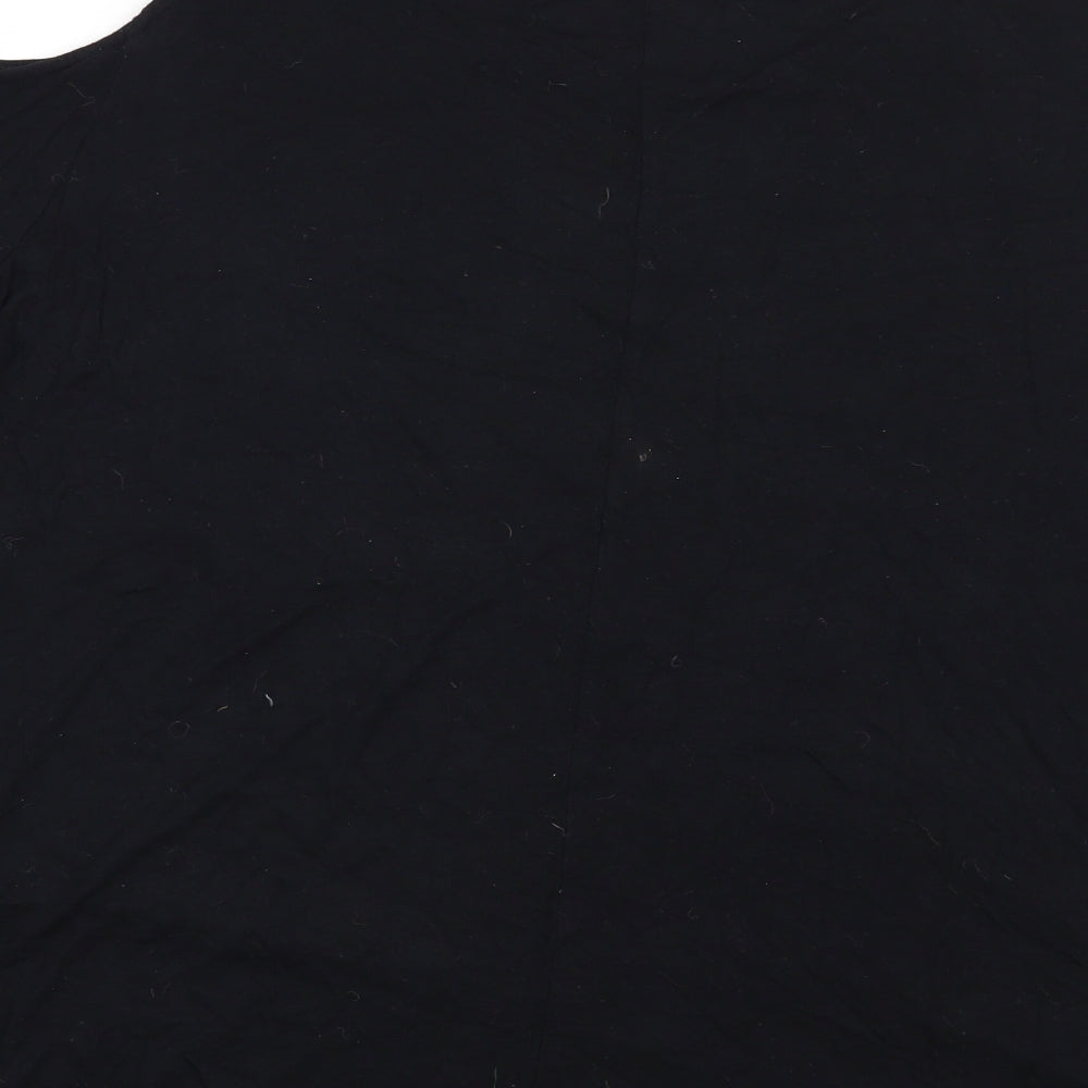 Yours Womens Black   Basic T-Shirt Size 22  - Class of 1990 New York