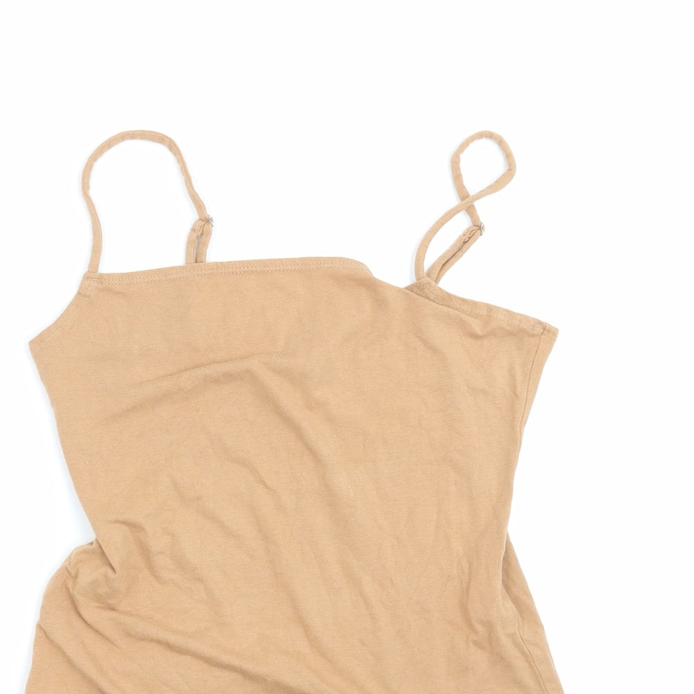 FOREVER 21 Womens Brown   Basic T-Shirt Size M