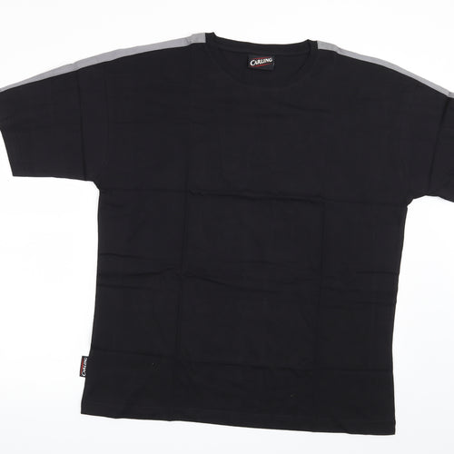 Carling Mens Black    T-Shirt One Size