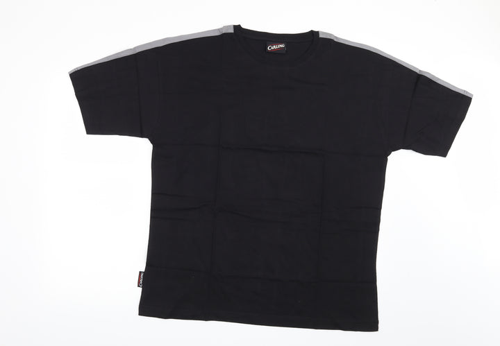 Carling Mens Black T-Shirt One Size