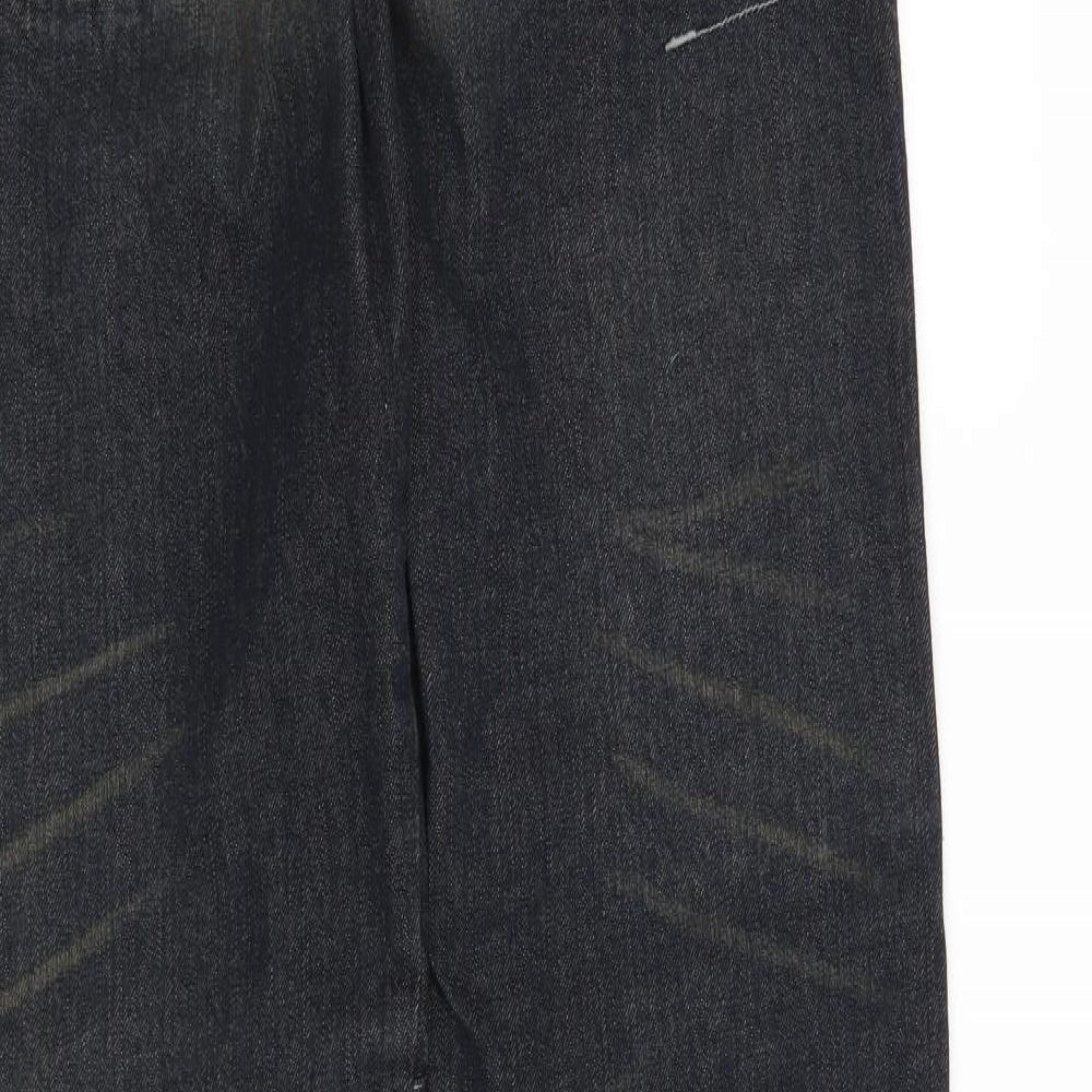 Denim CO Mens Blue   Straight Jeans Size 34 in L34 in