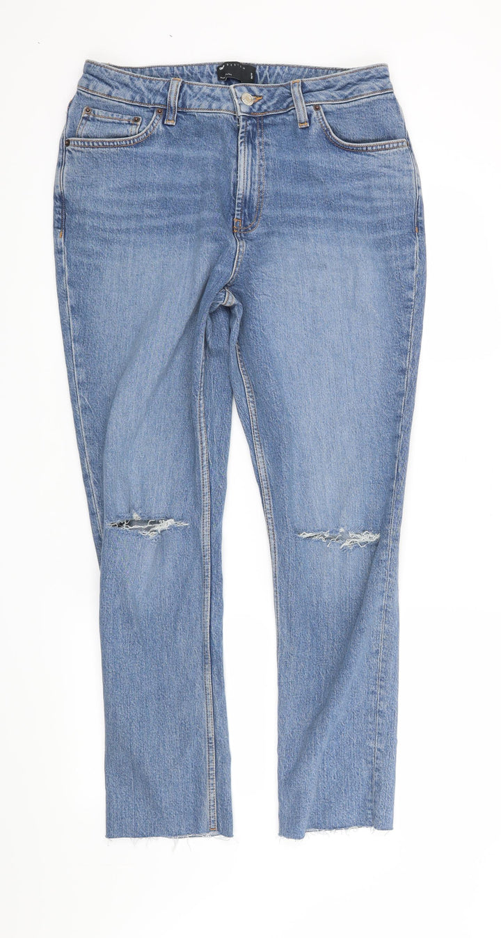 ASOS Mens Blue Straight Jeans Size 32 L30 in