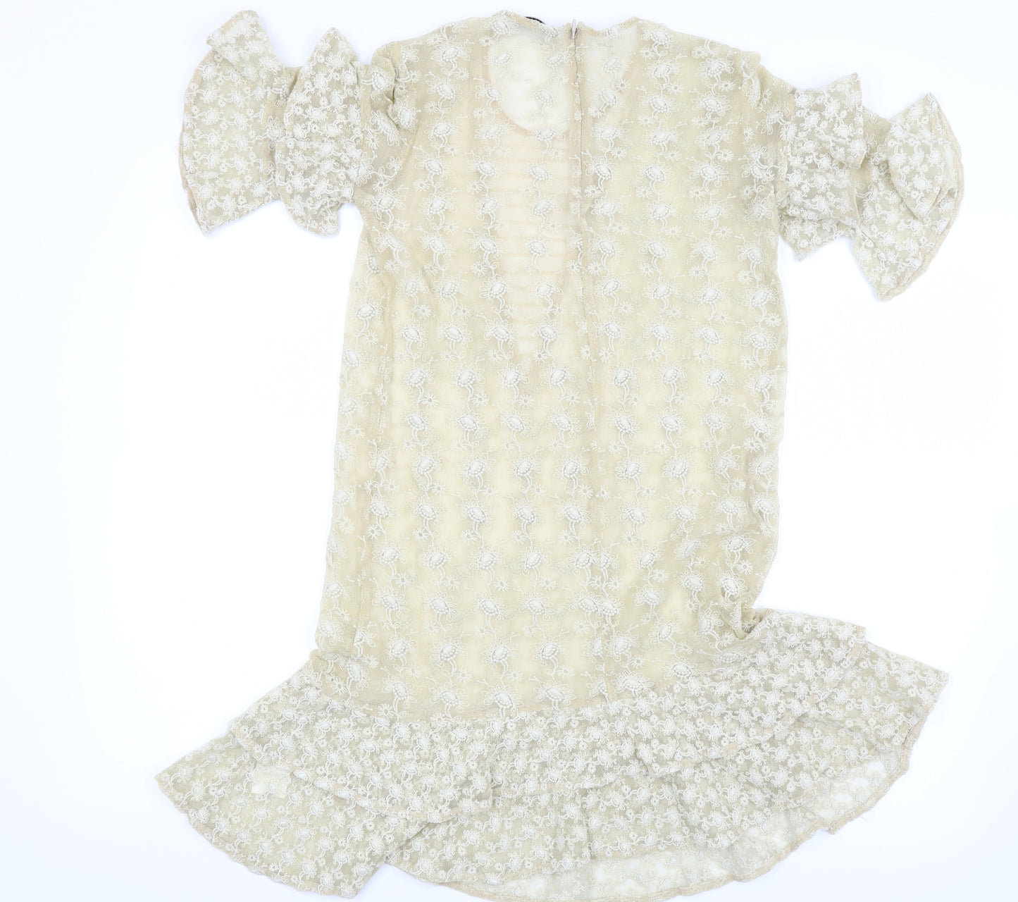 all saints  Womens Beige   Basic Blouse Size XS