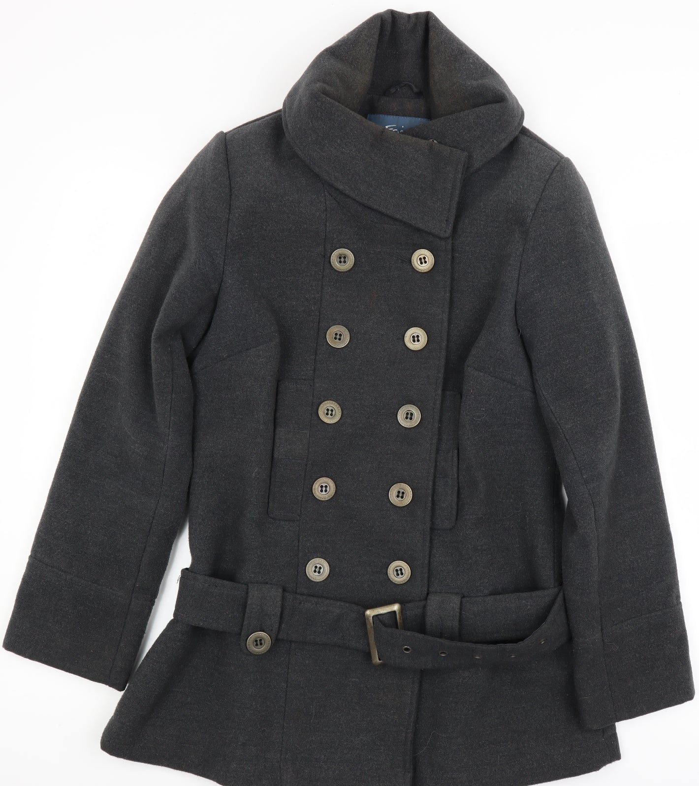 evie Womens Grey   Jacket Coat Size 18