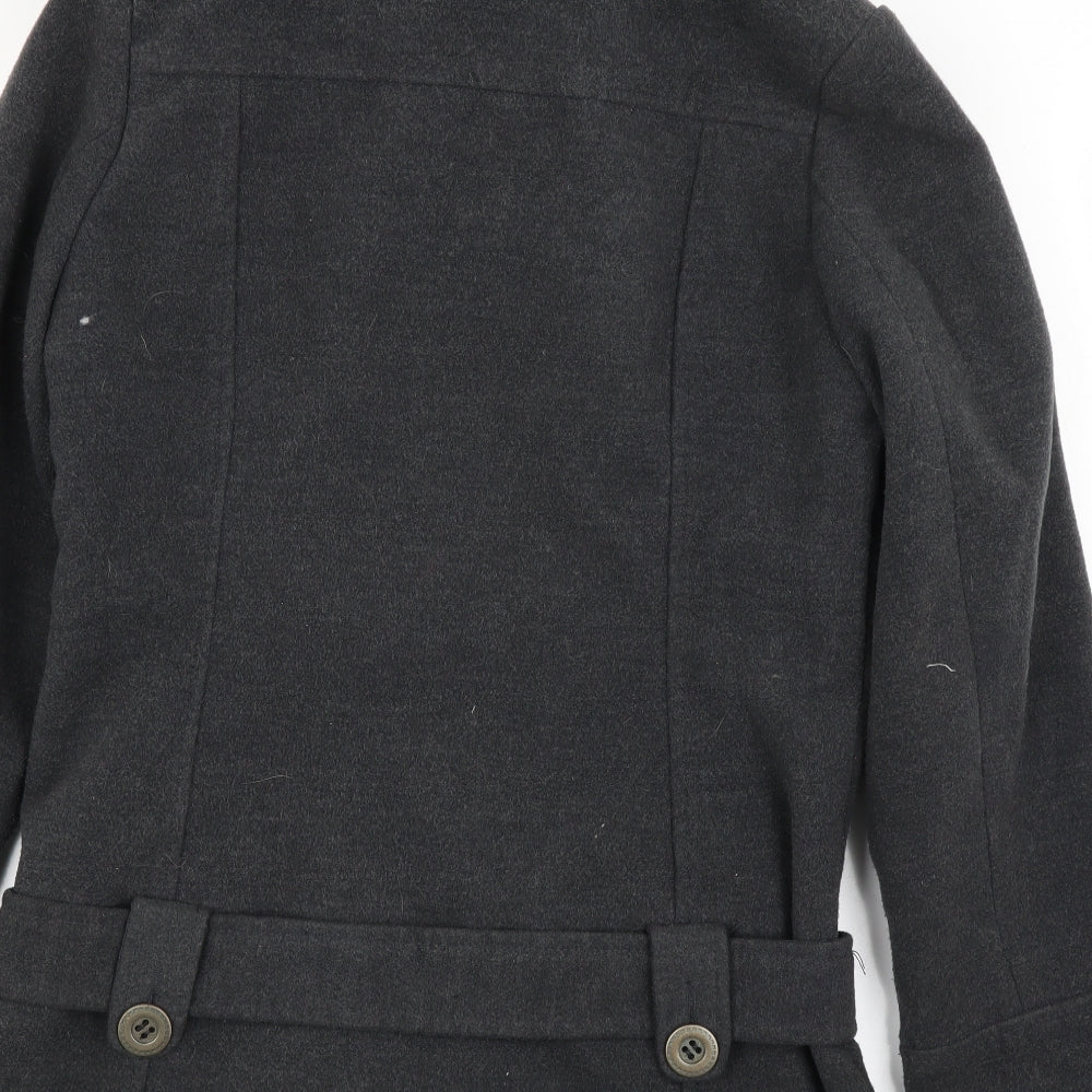 evie Womens Grey   Jacket Coat Size 18