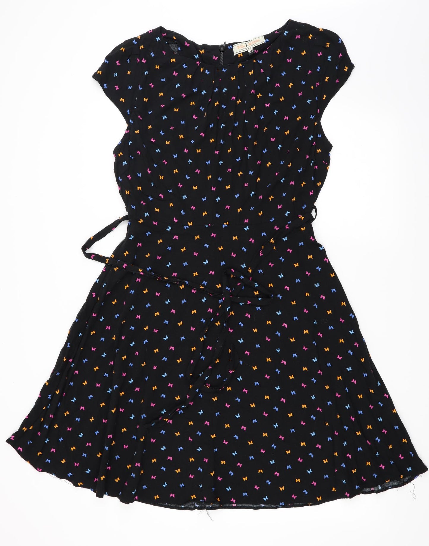 Dorothy Perkins Womens Black   A-Line  Size 14