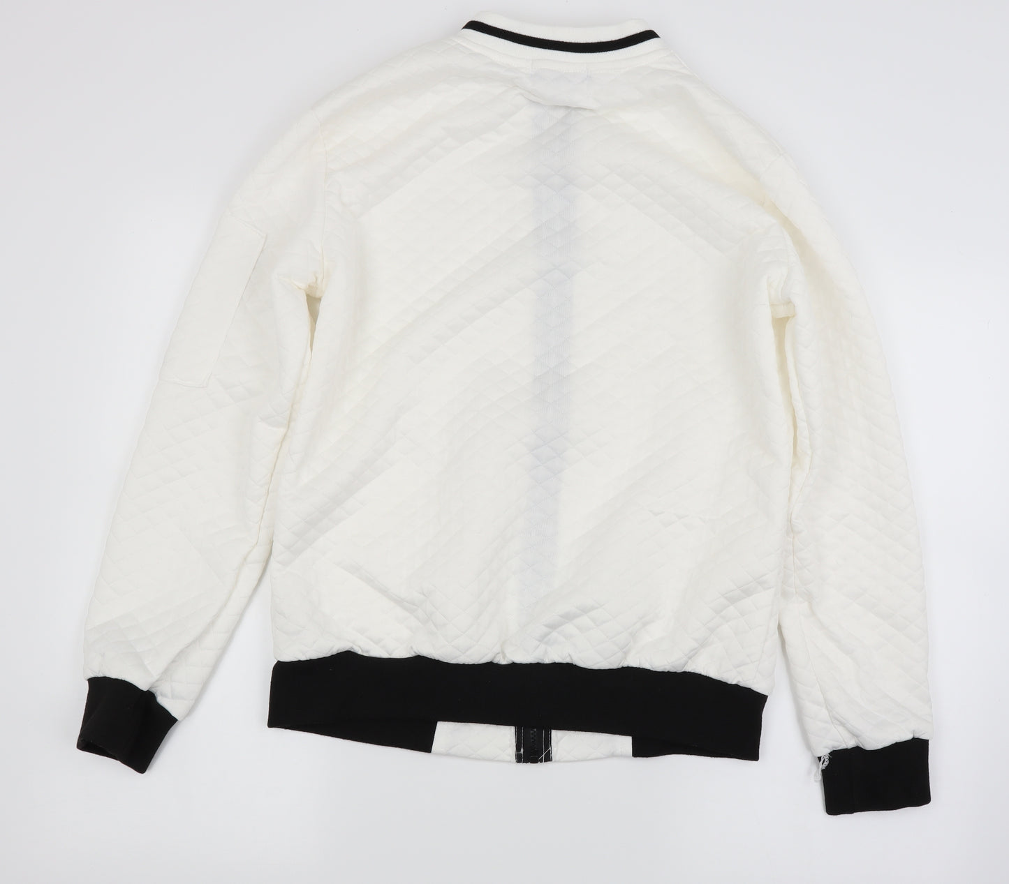 Preworn Womens Ivory Check  Jacket  Size L