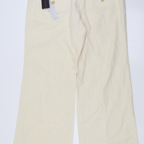 Marks and Spencer Womens Beige   Trousers  Size 16 L27 in