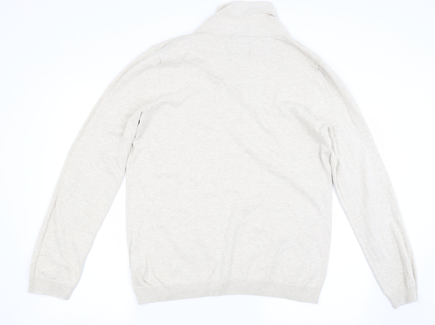 Topman Mens Beige   Pullover Jumper Size L