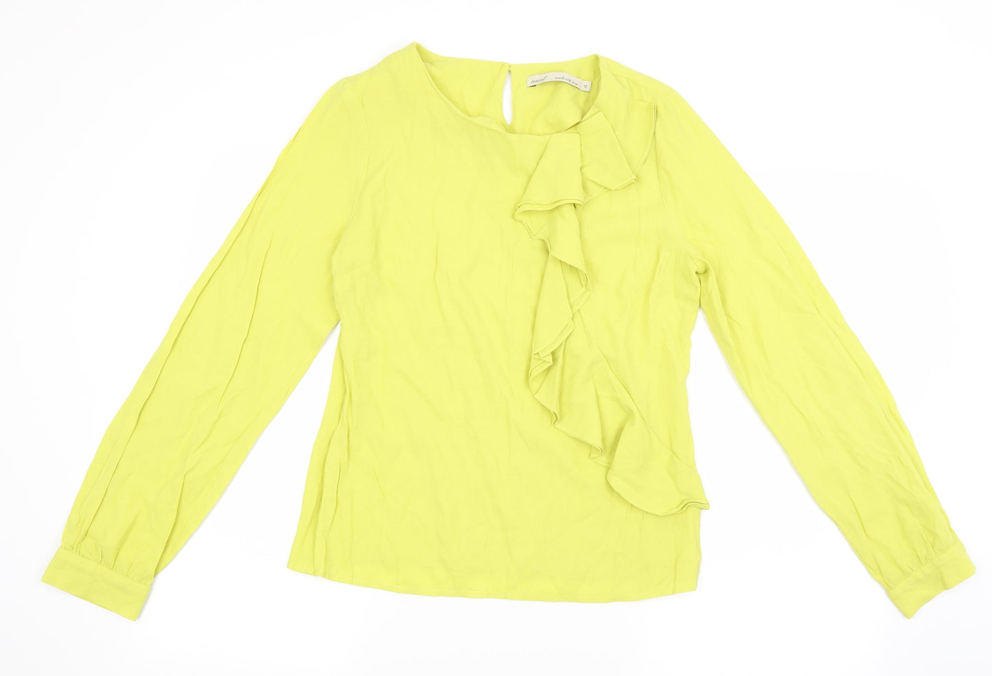 NEXT Womens Yellow   Basic Blouse Size 12