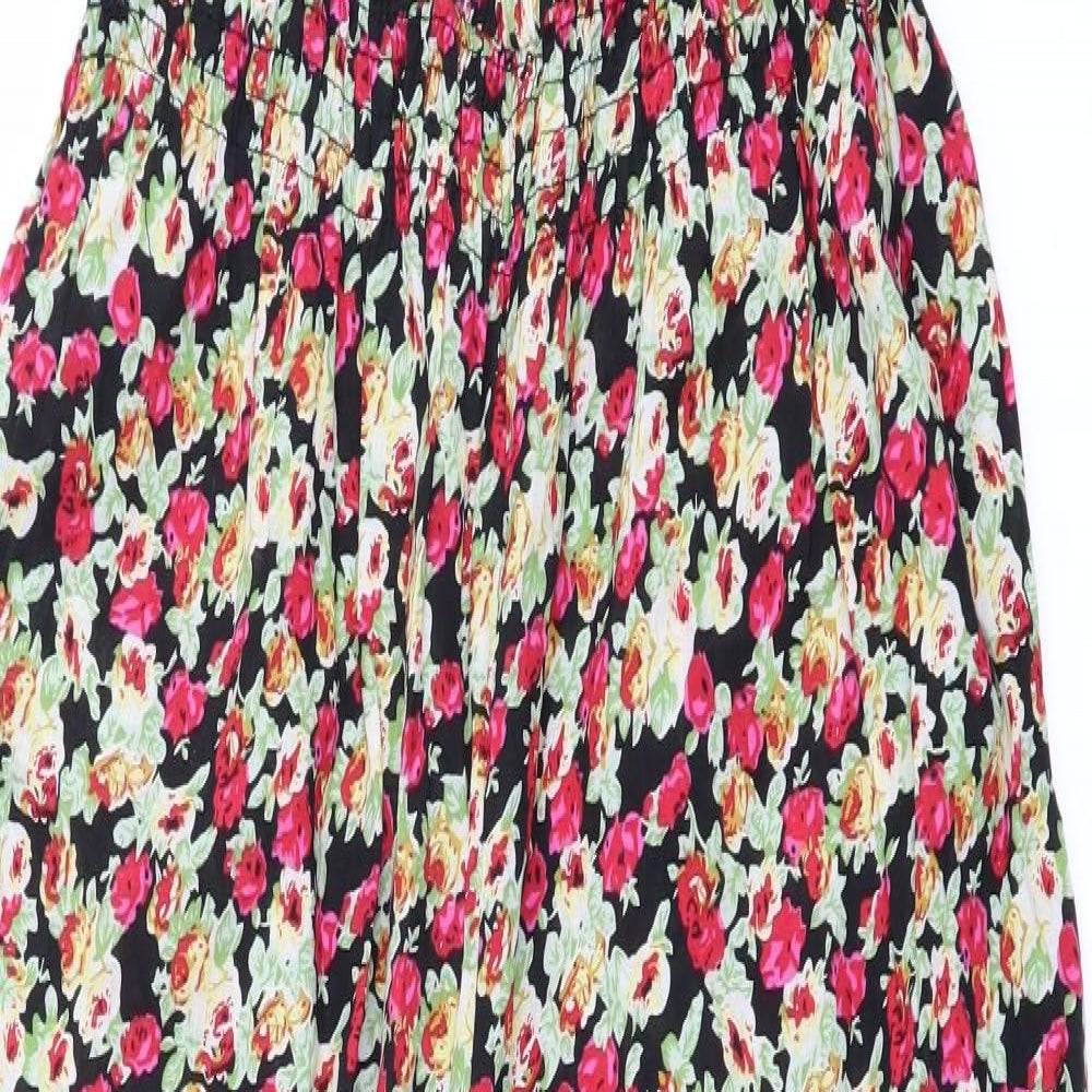 AX Paris Womens Multicoloured Floral  Jumpsuit One-Piece Size 14