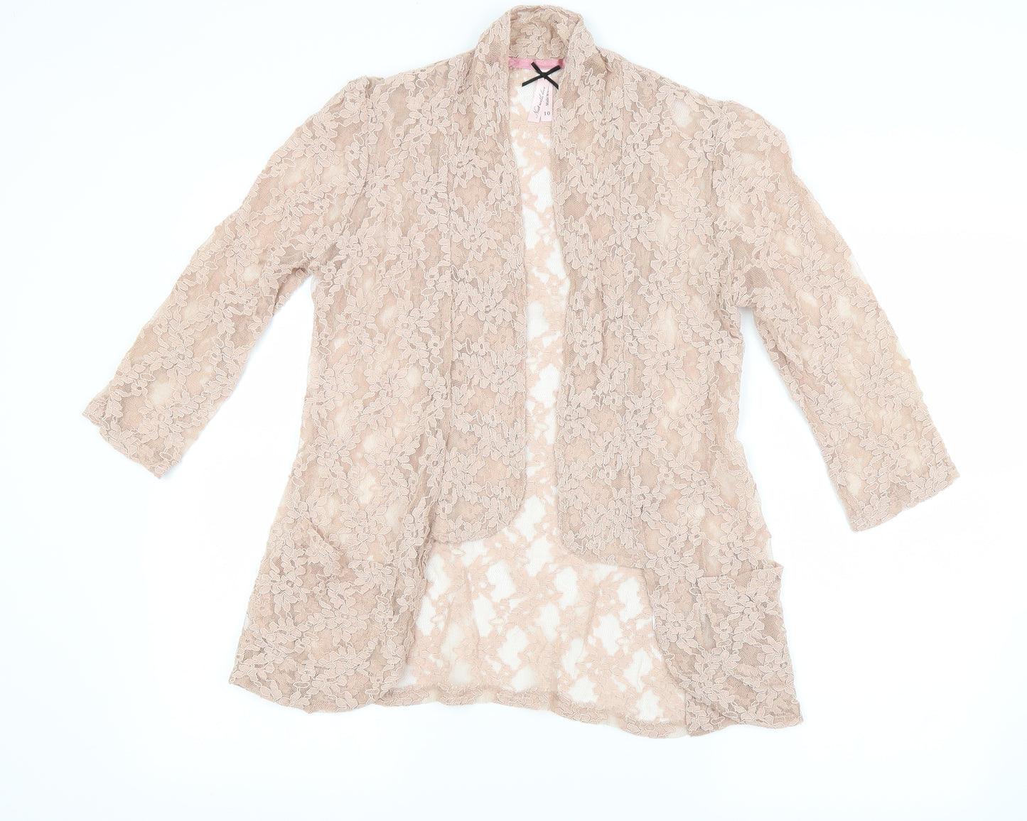 NEXT Womens Pink Floral  Cardigan Jumper Size 10