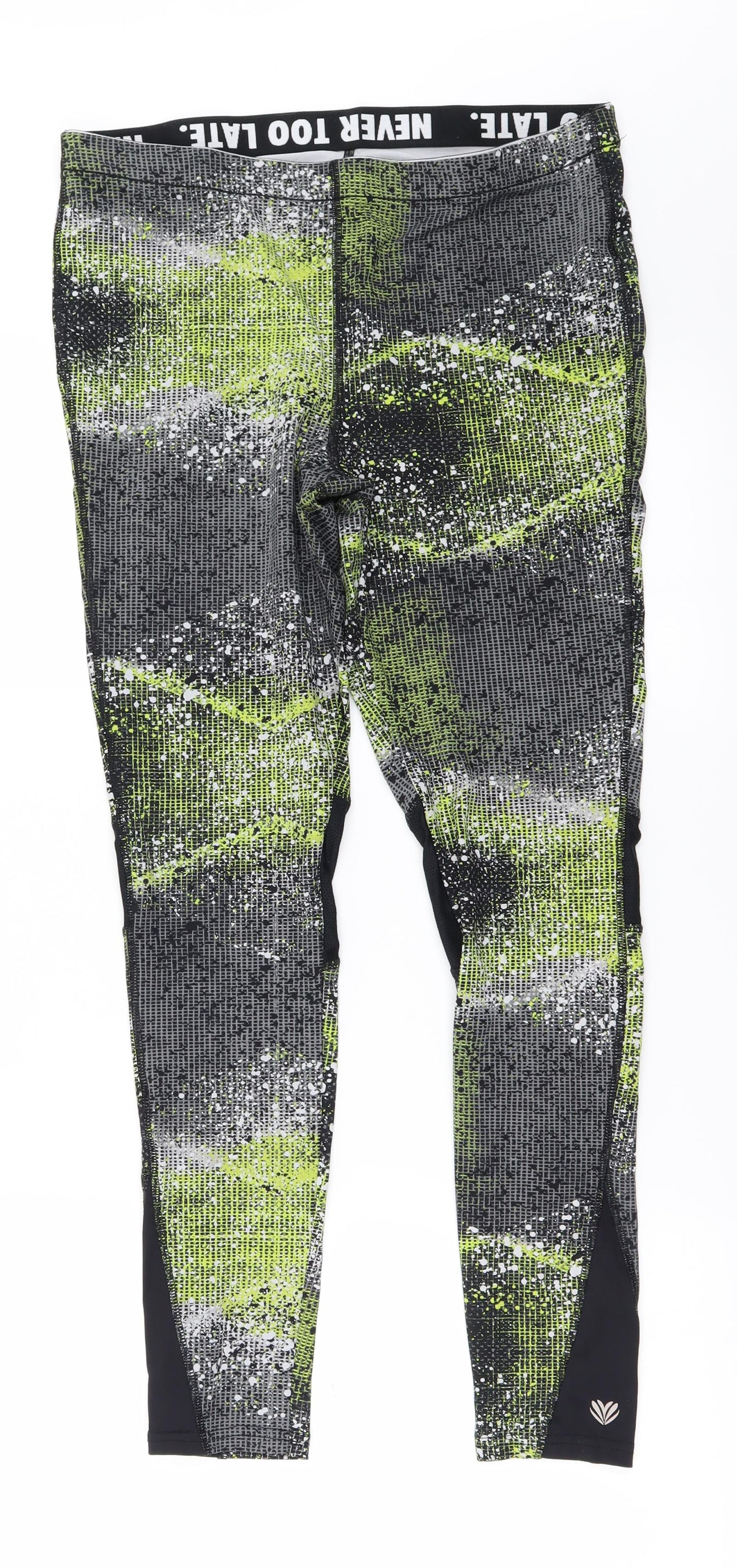FOREVER 21 Womens Grey   Jegging Leggings Size L L25 in