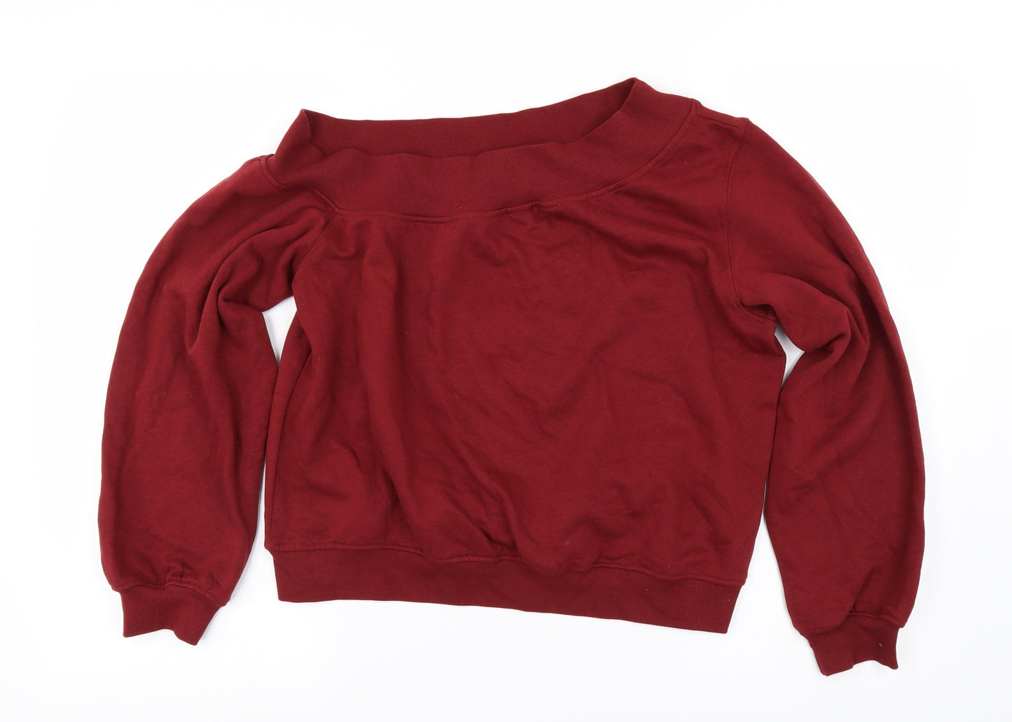 H&M Womens Red   Pullover Jumper Size S