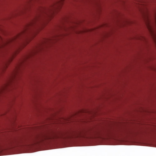 H&M Womens Red   Pullover Jumper Size S