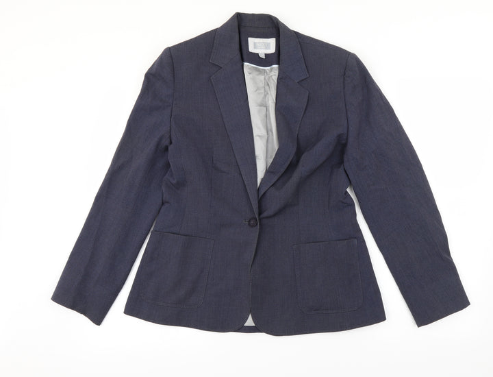 NEXT Womens Grey Jacket Blazer Size 12