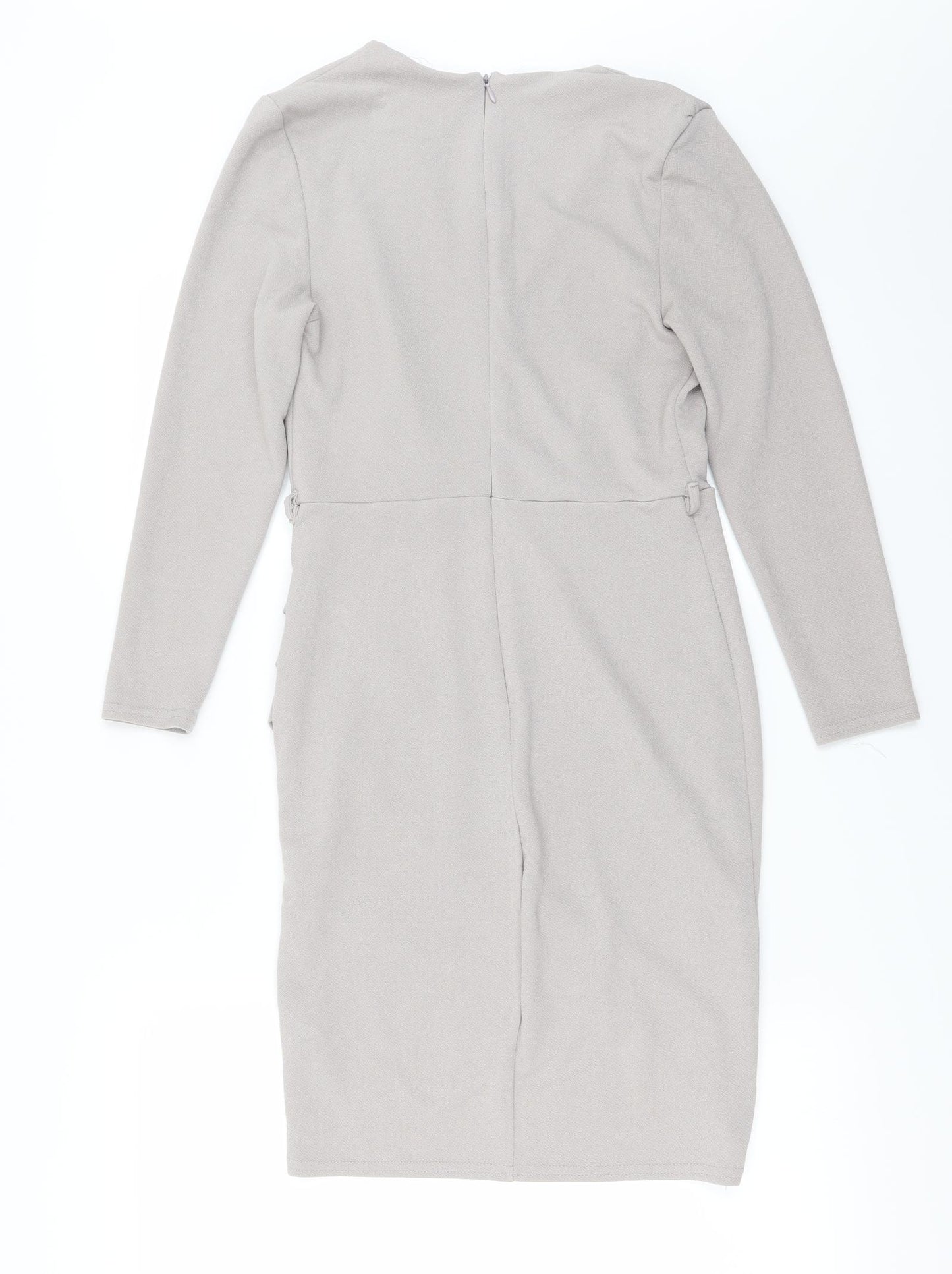New Look Womens Grey   Bodycon  Size 12