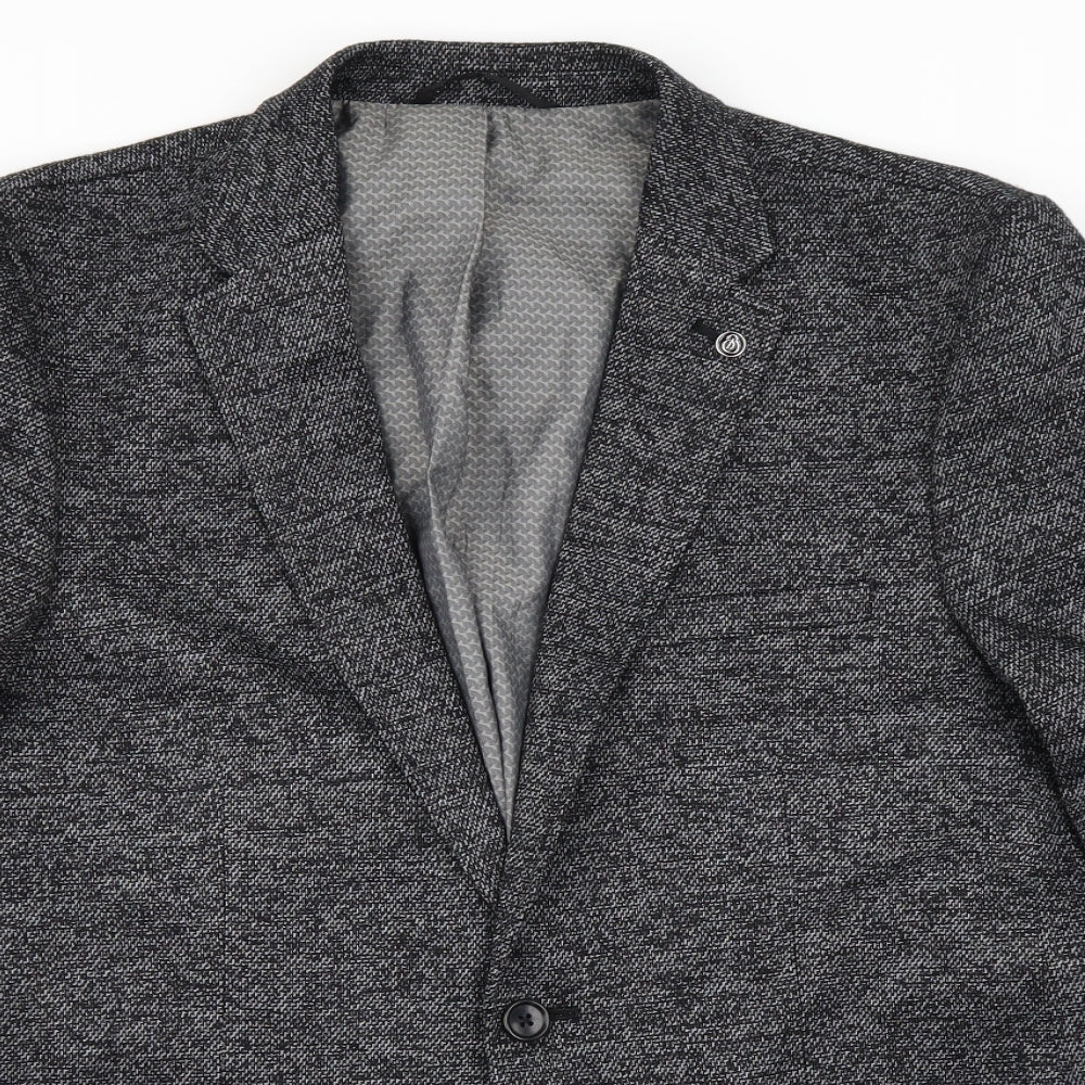 burton   Mens Grey   Jacket Blazer Size 40