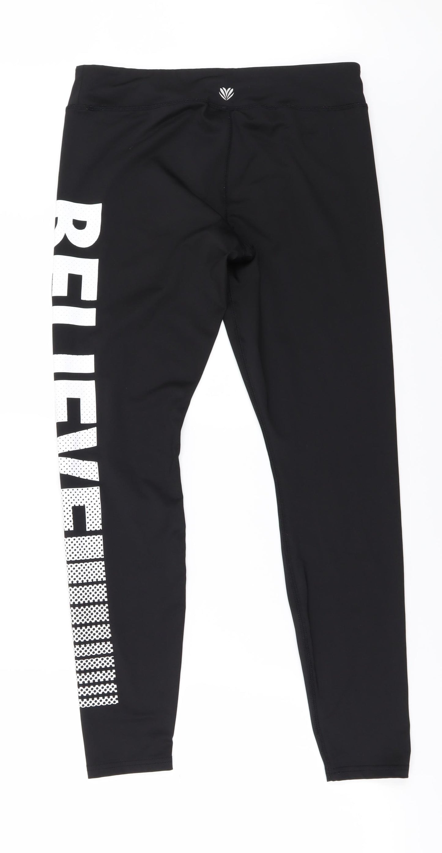FOREVER 21 Womens Black   Windbreaker Leggings Size L L26 in