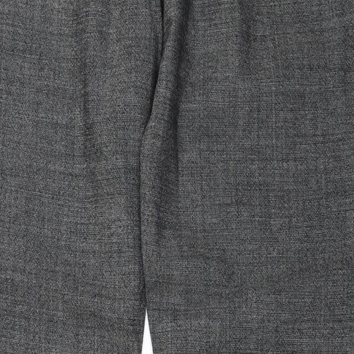 MINUET  Womens Grey   Trousers  Size 14 L26 in