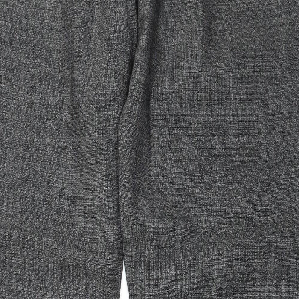 MINUET  Womens Grey   Trousers  Size 14 L26 in