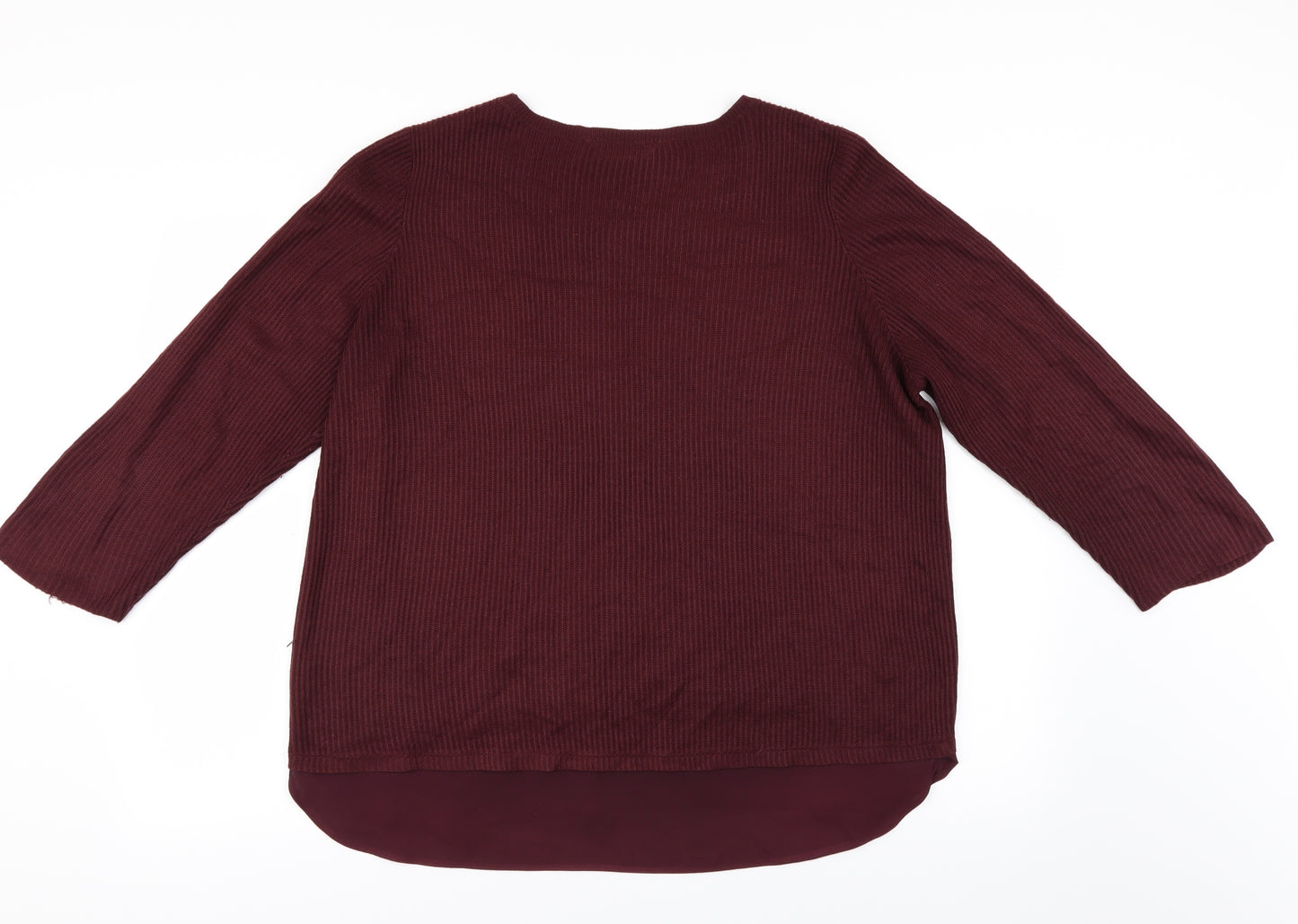 Dorothy Perkins Womens Purple   Pullover Jumper Size 16