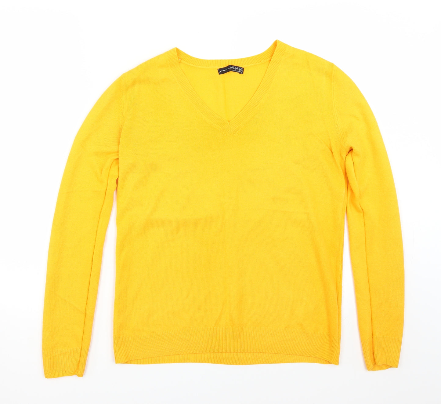 Primark Womens Yellow   Pullover Jumper Size 10
