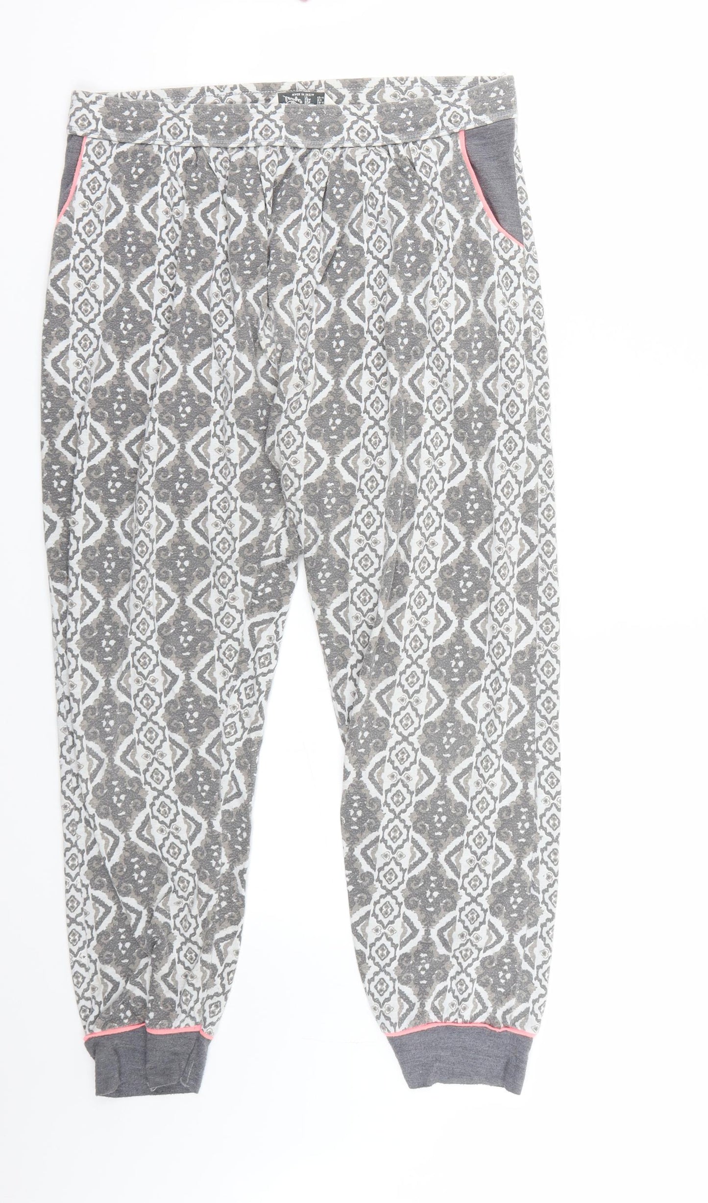 Love to lounge Womens Grey   Capri Trousers Size M L25 in