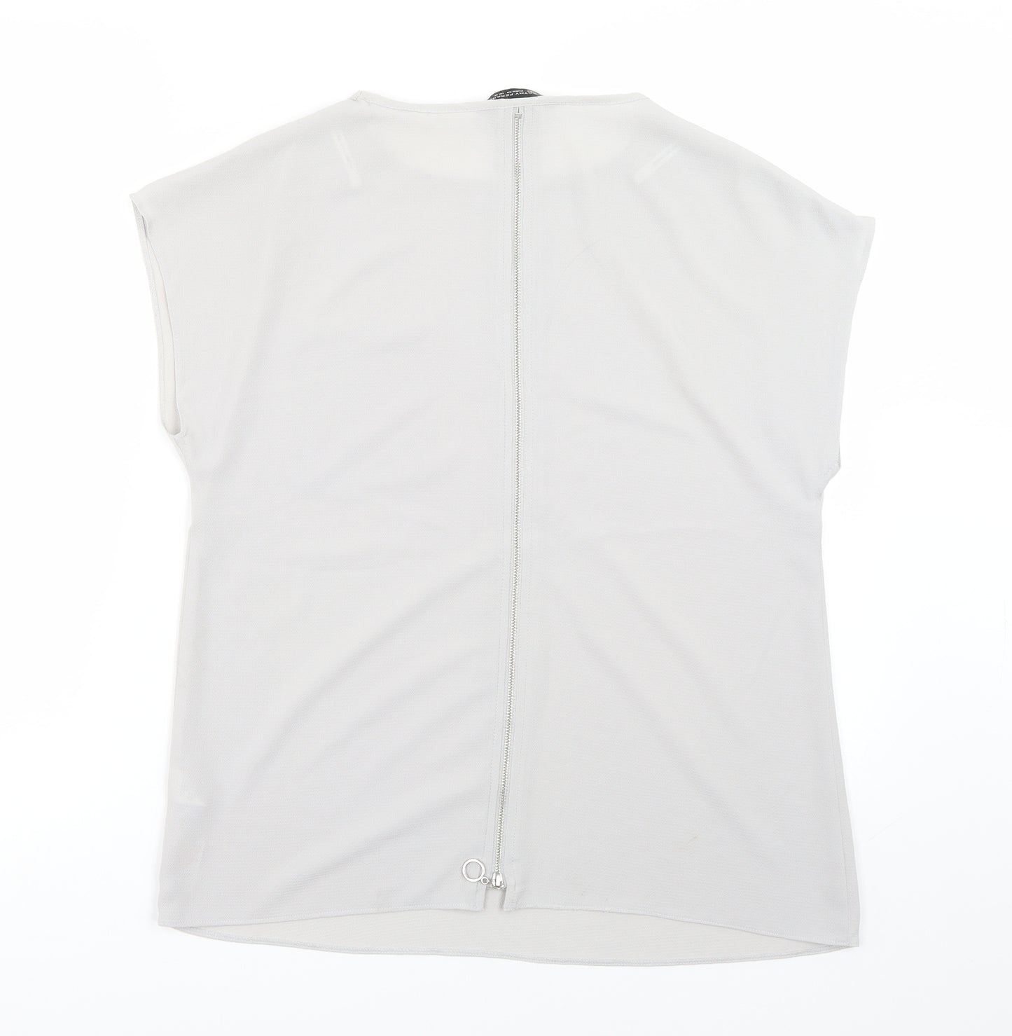 Dorothy Perkins Womens Grey   Basic T-Shirt Size 10