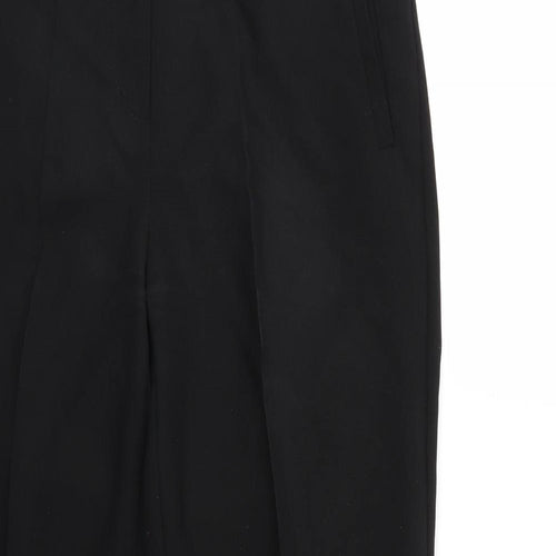 Peacocks Womens Black   Trousers  Size 10 L31 in