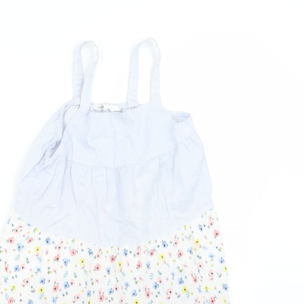 H&M Girls Blue   A-Line  Size 6-7 Years