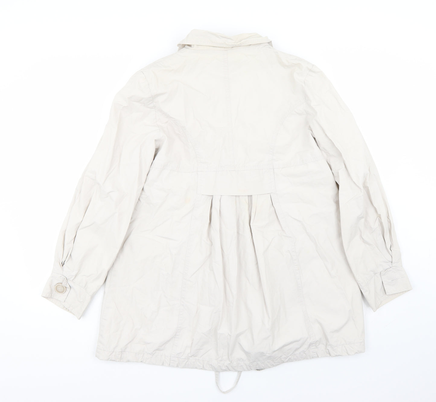 Newlook Womens White   Jacket Coat Size 10