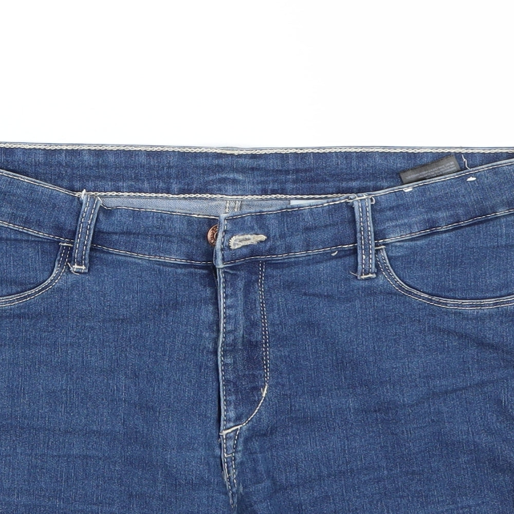 &denim Girls Blue   Bermuda Shorts Size 14 Years
