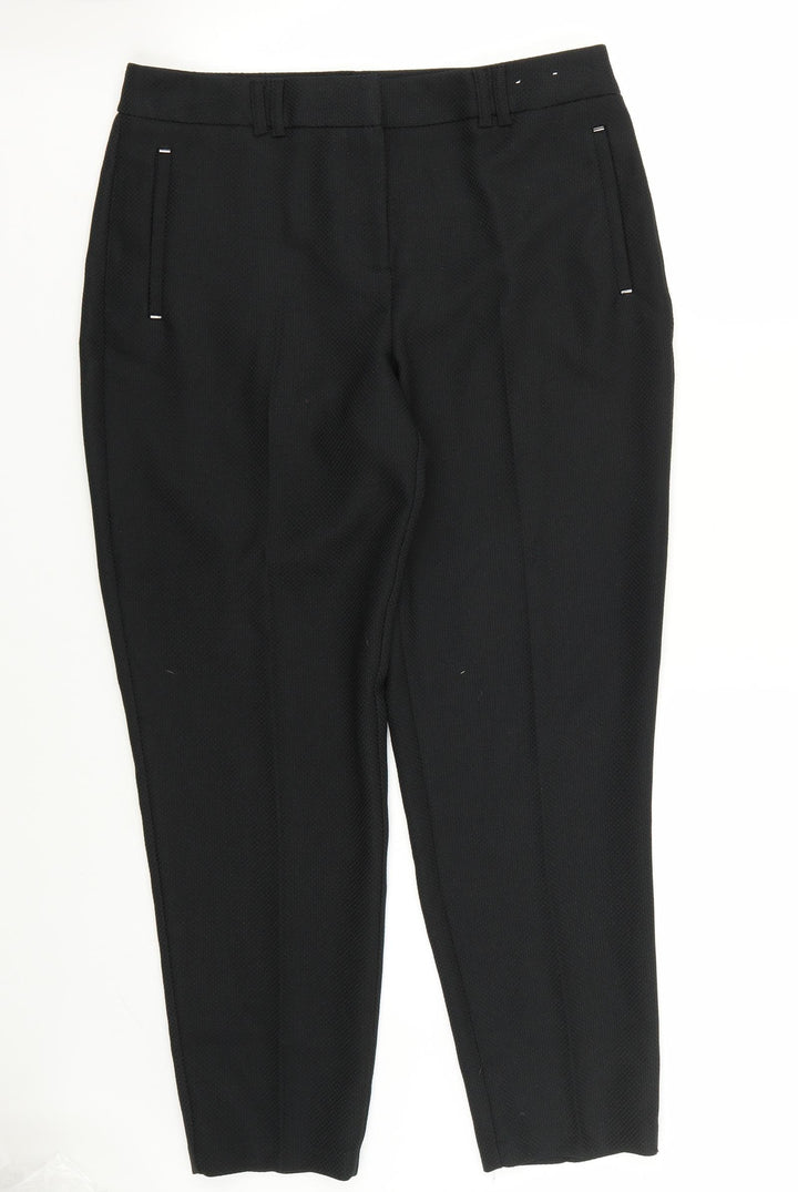 Dorothy Perkins Womens Black   Trousers  Size 10 L26 in
