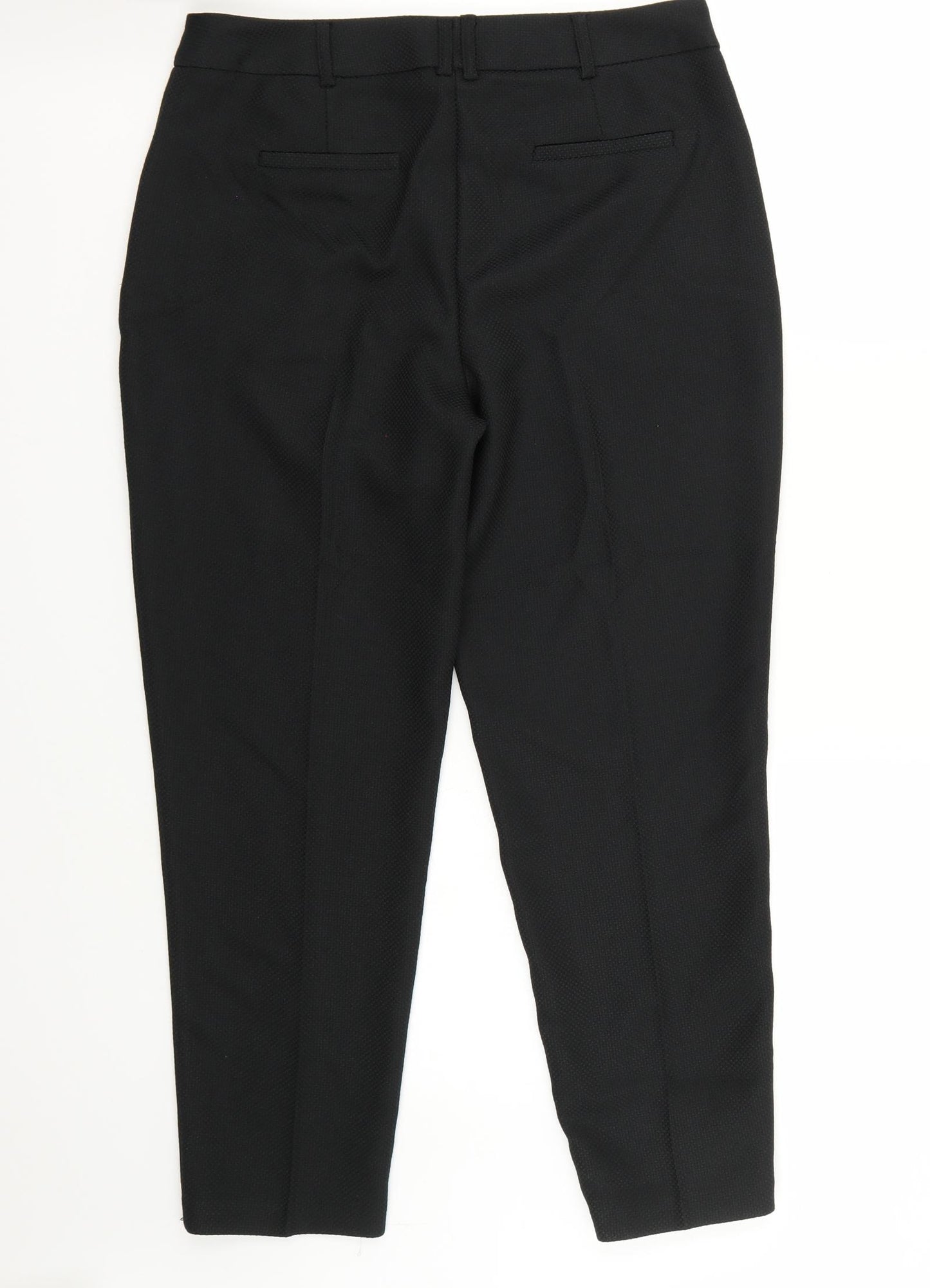 Dorothy Perkins Womens Black   Trousers  Size 10 L26 in