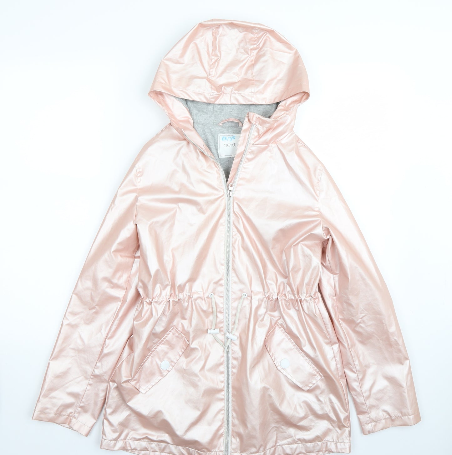 NEXT Girls Pink  Ramie Jacket Coat Size 11 Years