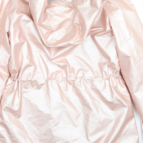 NEXT Girls Pink  Ramie Jacket Coat Size 11 Years