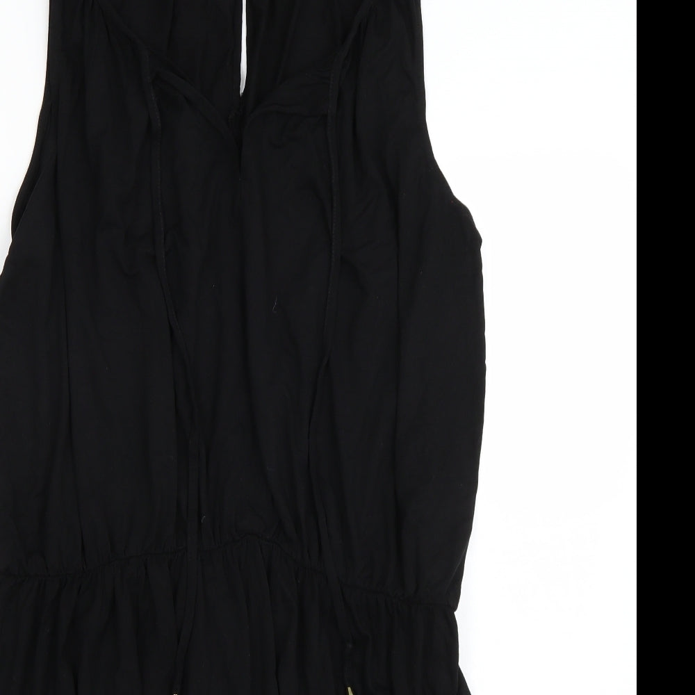 F&F Womens Black  Rayon A-Line  Size 20